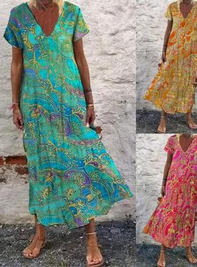 S-5XL big women plus size dresses summer casual ladies skirt