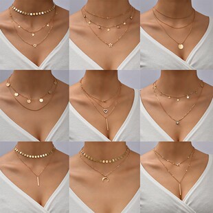 Woman Necklace Women Fashion Chain Jewelry Long Elegant 项链