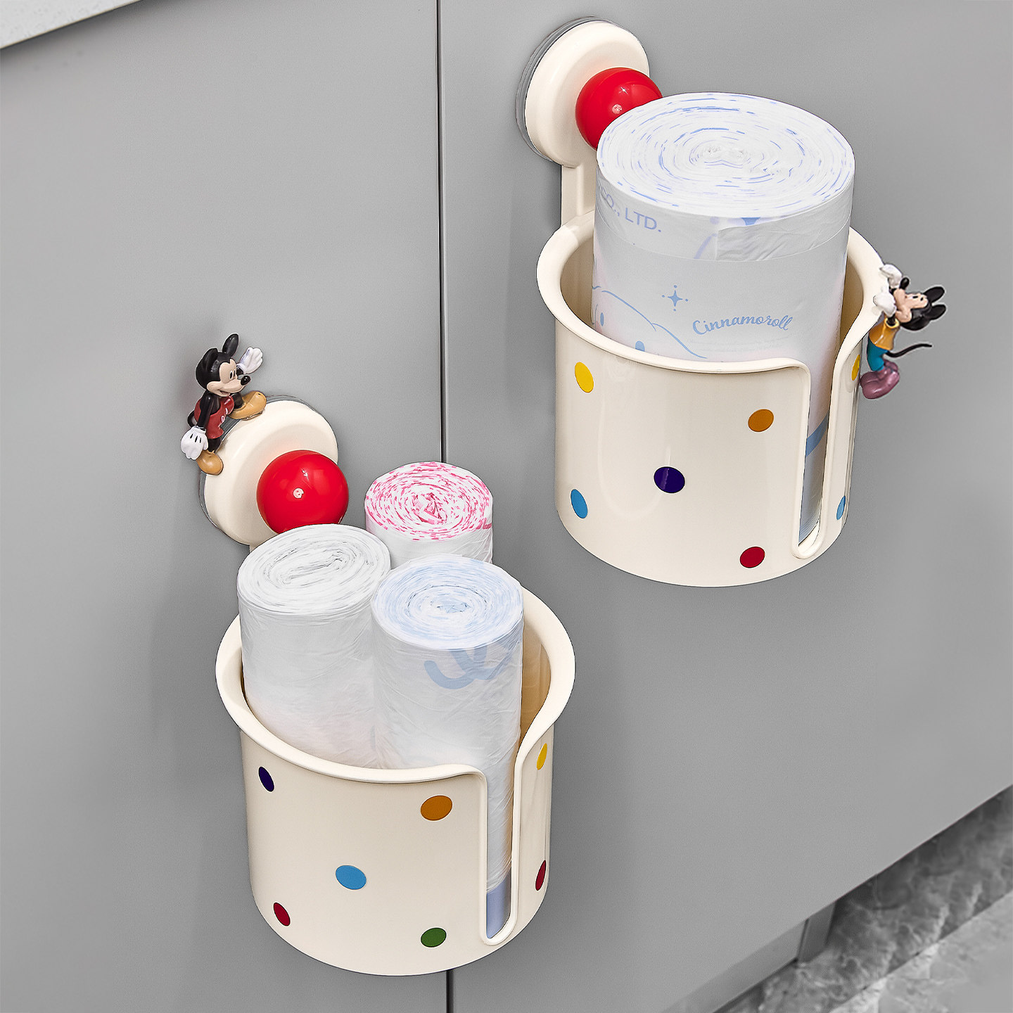 吸盘垃圾袋收纳神器壁挂式厨房大容量装塑料袋抽取盒垃圾袋收纳筒,收纳整理,垃圾袋收纳盒/袋,淘宝优惠券,粉丝福利购,淘宝优惠卷