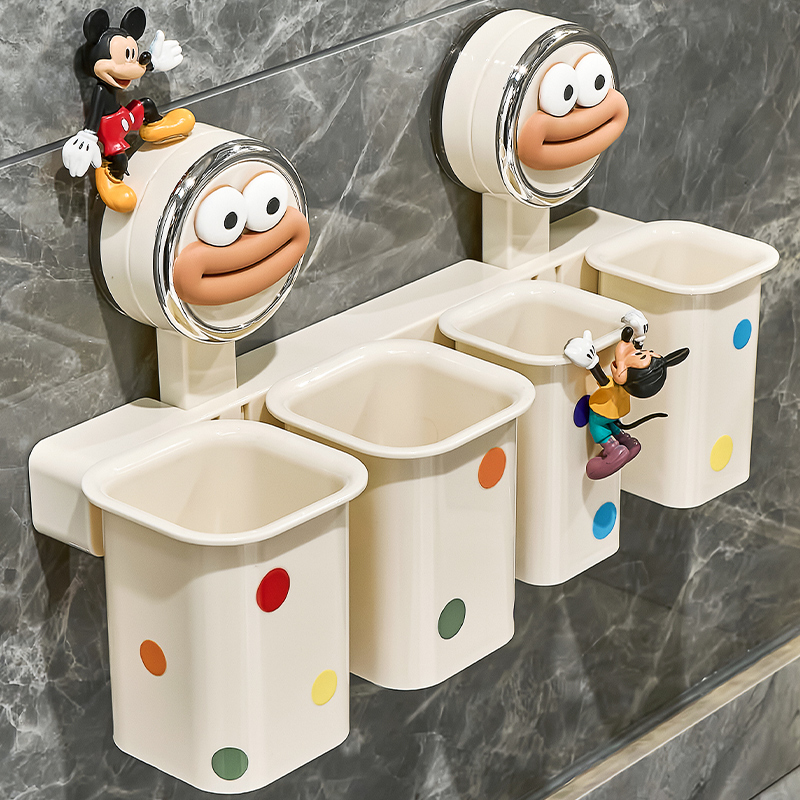 艾加达吸盘牙刷挂架置物架