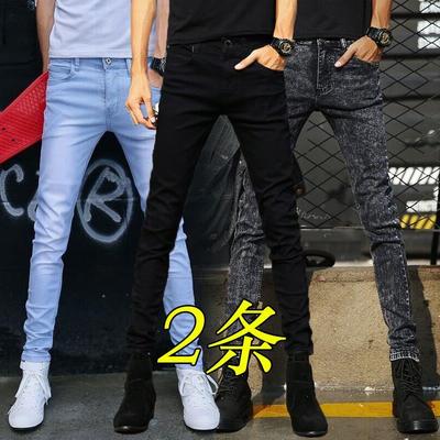 韩版百搭紧身小脚休闲裤