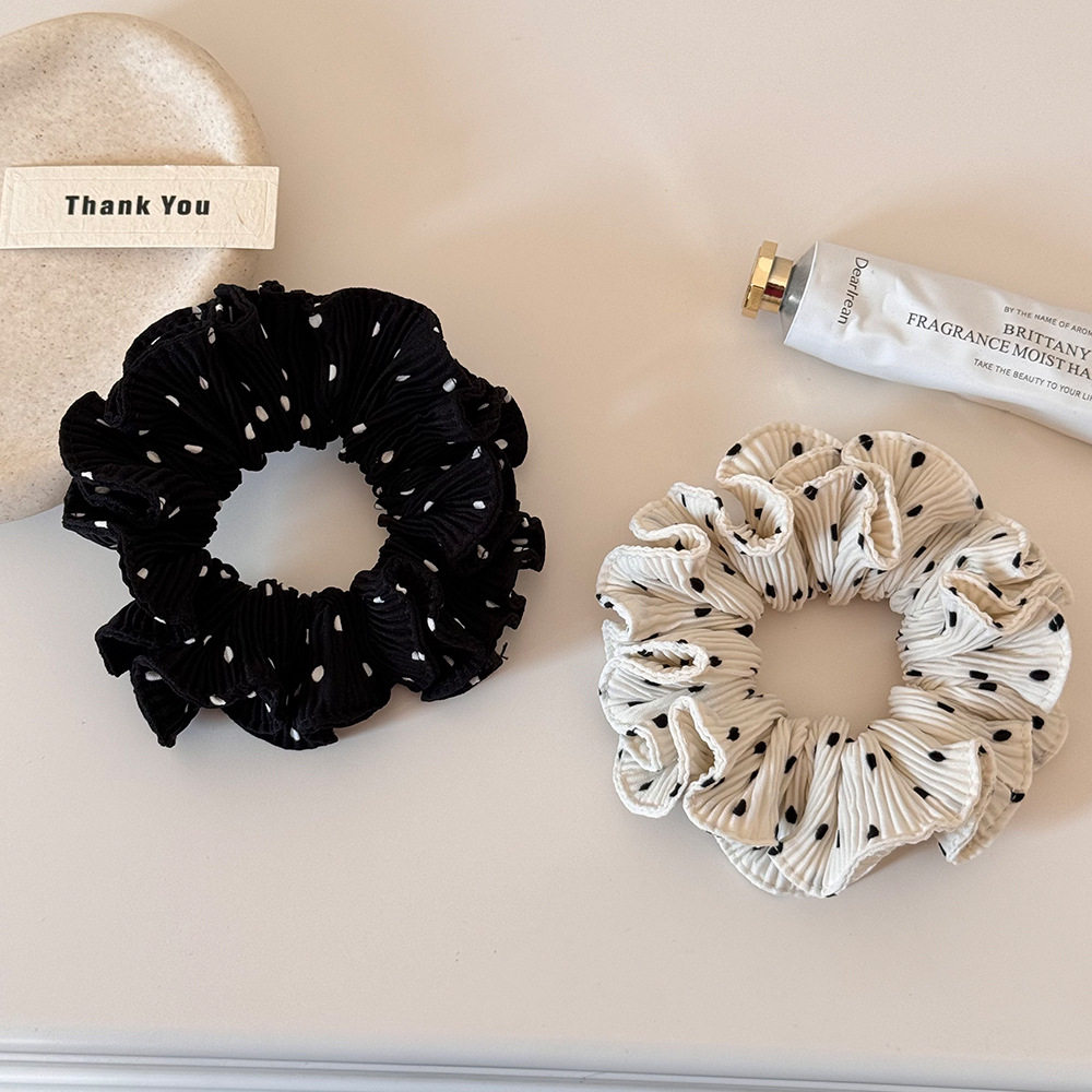 韩系轻奢简约高级感波点小肠发圈扎头皮筋甜美高弹力耐用百搭头绳,饰品/流行首饰/时尚饰品新,发饰,淘宝优惠券,粉丝福利购,淘宝优惠卷
