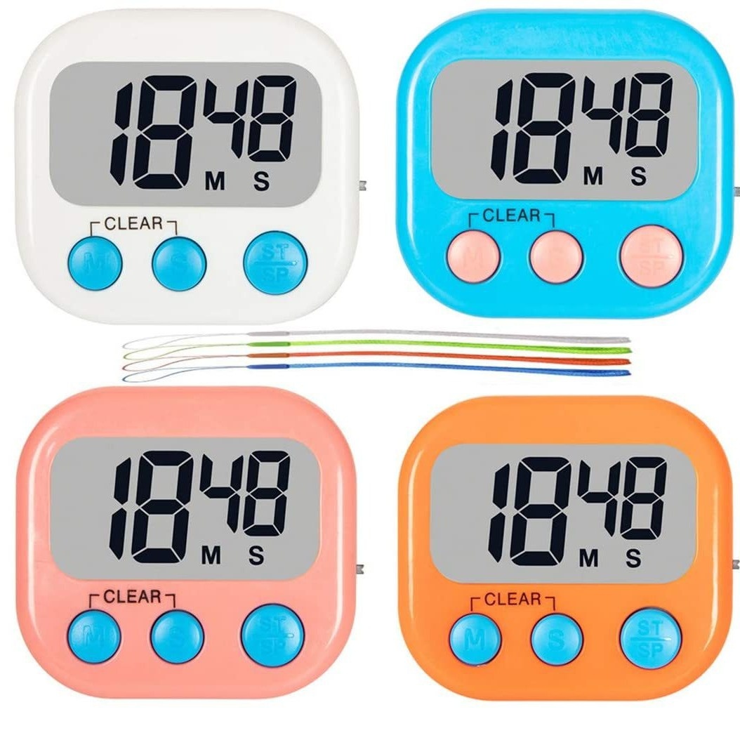 厨房定时器儿童学生用时间管理器烘培电子计时器数显秒表