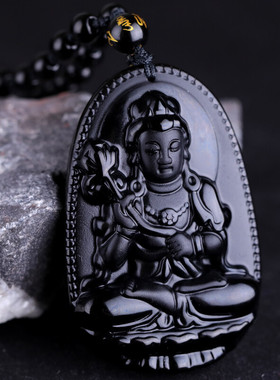 十二生肖乌金黑曜石石玥珠宝