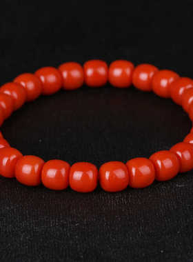 石玥珠宝凉山南红玛瑙手串