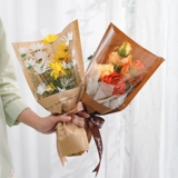 Кожаная упаковка, цветочный магазин, «сделай сам», букет