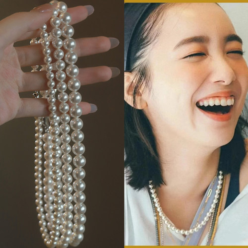 施家珍珠项链女轻奢时尚