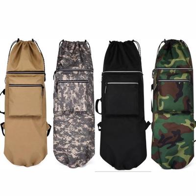 时尚纯色迷彩自由潜长脚蹼双肩包防水轻便收纳袋潜水装备专用包