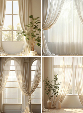 北欧简约风窗户窗帘直播背景布3d立体背景墙可定制加厚场景布置网红主播装饰壁纸壁画5d免打孔高清大尺寸大气