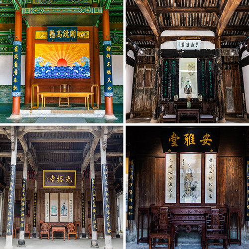 县太爷衙门升堂主题背景墙布直播背景布3d立体背景墙壁画明镜高堂壁纸场景布置高级感喷绘新款大尺寸可定制