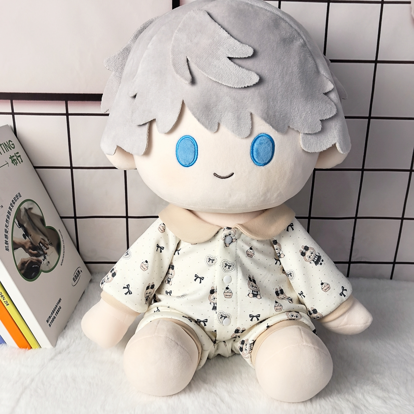 环琪娃衣40cm坐姿娃娃连体爬爬服