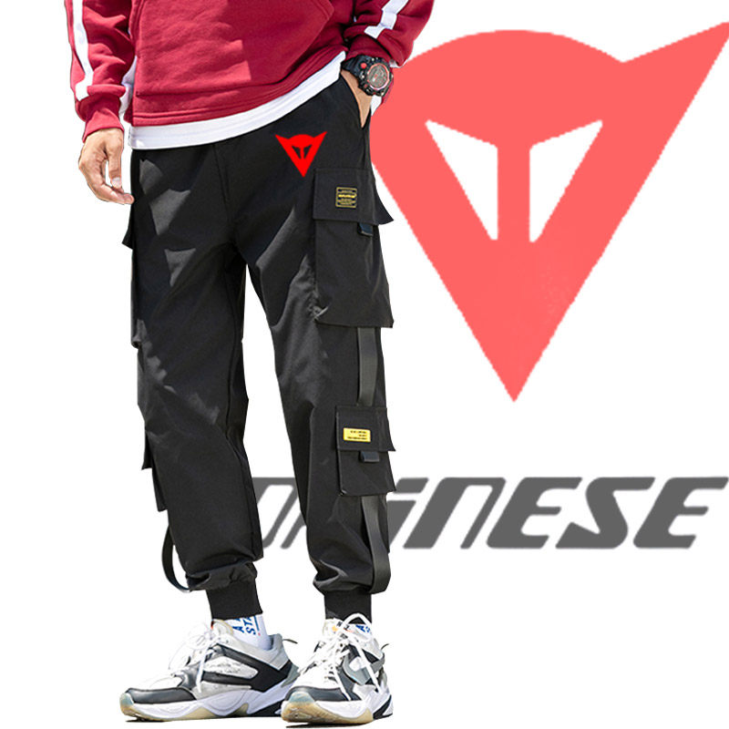 丹尼斯骑行机车联盟李中毅愤怒之光夏季男女情侣休闲工装长裤卫裤