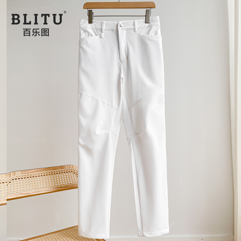 高尔夫球裤子男长裤弹力高端