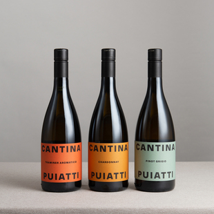 各风土品鉴套装 意大利琼瑶浆灰皮诺霞多丽干白葡萄酒三支尝鲜装