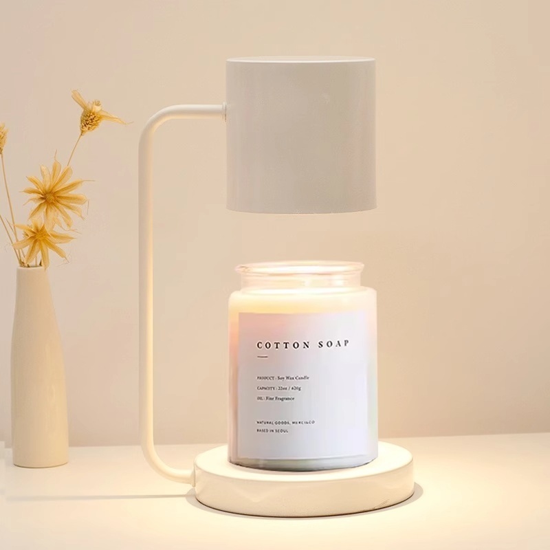 无火融蜡灯香薰灯氛围灯蜡烛暖香氛插电融烛灯卧室小夜灯床头台灯