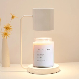 无火融蜡灯香薰灯氛围灯蜡烛暖香氛插电融烛灯卧室小夜灯床头台灯