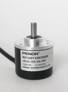 PENON编码器JRJD-100-G5-G10-26F-30F轴径6mm脉冲100ppr