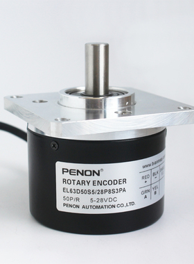 PENON旋转编码器EL63D50S5/28P8S3PA/28PB9X6MA.320