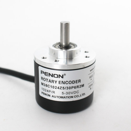 PENON编码器M38C1024Z5/30P6R2M脉冲1024外径38实心轴6mm
