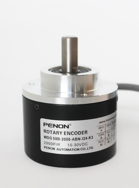 PENON旋转编码器WDG 58B-2000-3600-ABN-I24-K3-K2-L3-S4