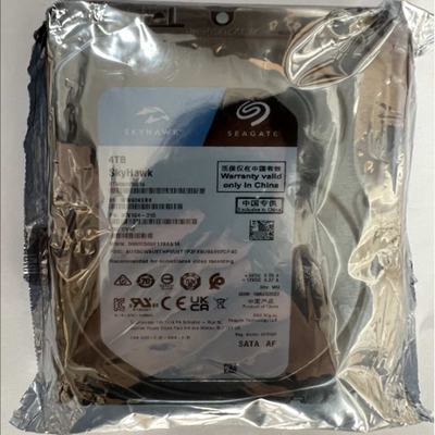 二手 希捷ST4000VX015/HKVS002酷鹰4tb垂直4T办公监控游戏cmr硬盘