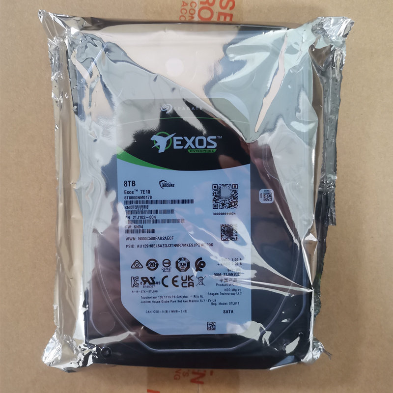 二手 希捷 ST8000NM017B 8T 银河NAS企业级8TB CMR垂直 机械硬盘图片