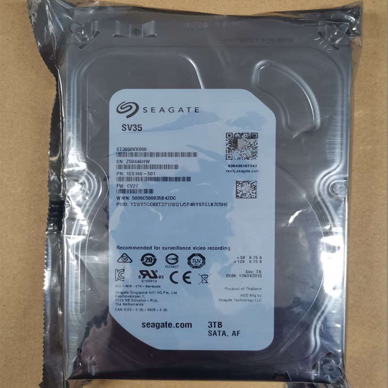 二手 Seagate/希捷 ST3000VX000 3TB 台式