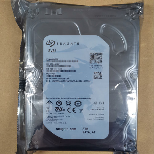 二手 Seagate/希捷 ST3000VX000 3TB 台式机硬盘 3T监控硬盘CMR