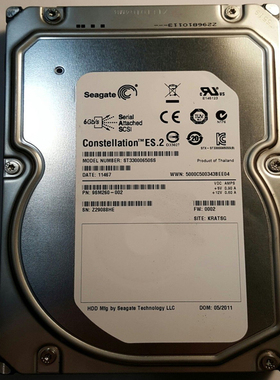 二手 希捷 戴尔3T ST33000650SS 3TB SAS 7.2K 091K8T服务器硬盘