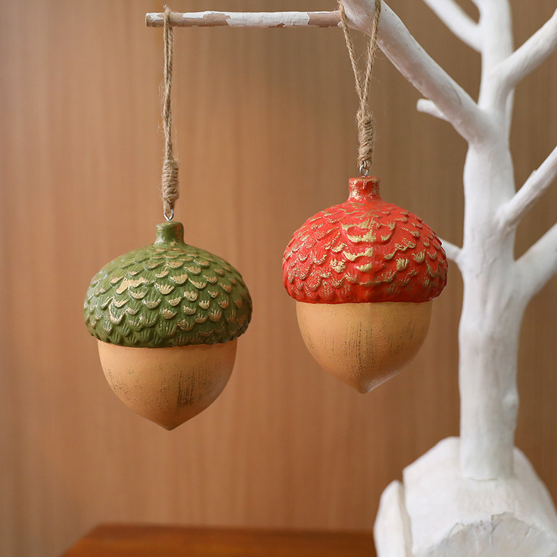 新款木质挂件圣诞装饰品