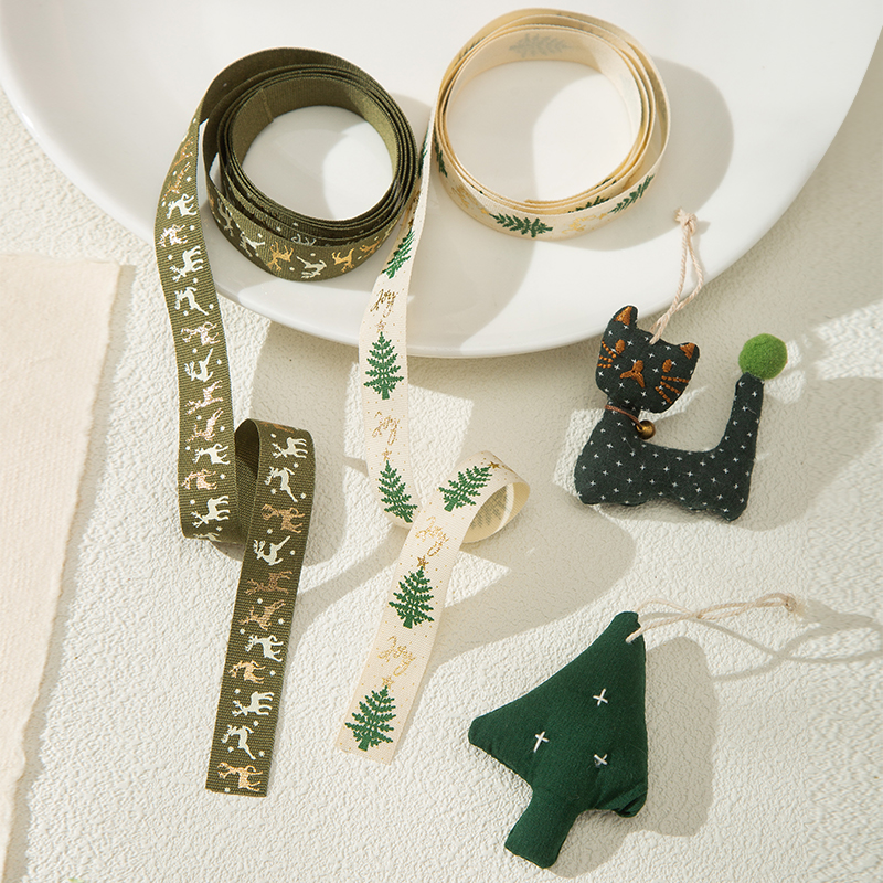 圣诞节装饰品彩带丝带包装带