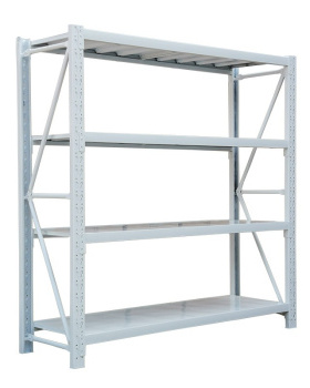 臻远 中型仓储货架 ZY-KLP-02  (灰白色) 40kg，5组含安装