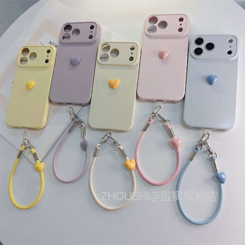 糖果立体爱心手机壳适用小米17/15/14/13手机壳pro红米note15R/12/11新款k90/K70女K60防摔K50保护套Turbo5软