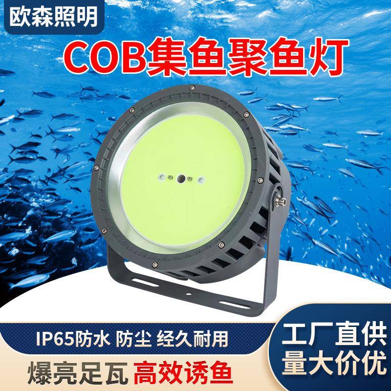 LED集鱼灯聚鱼钓鱼灯1000W1200W大功率渔船用捕鱼诱鱼灯超亮