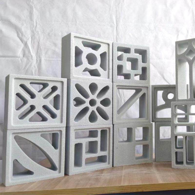 pu空心砖发泡水泥装饰3D立体隔断背景墙圆形方孔广东源头厂家,基础建材,轻质砖,淘宝优惠券,粉丝福利购,淘宝优惠卷