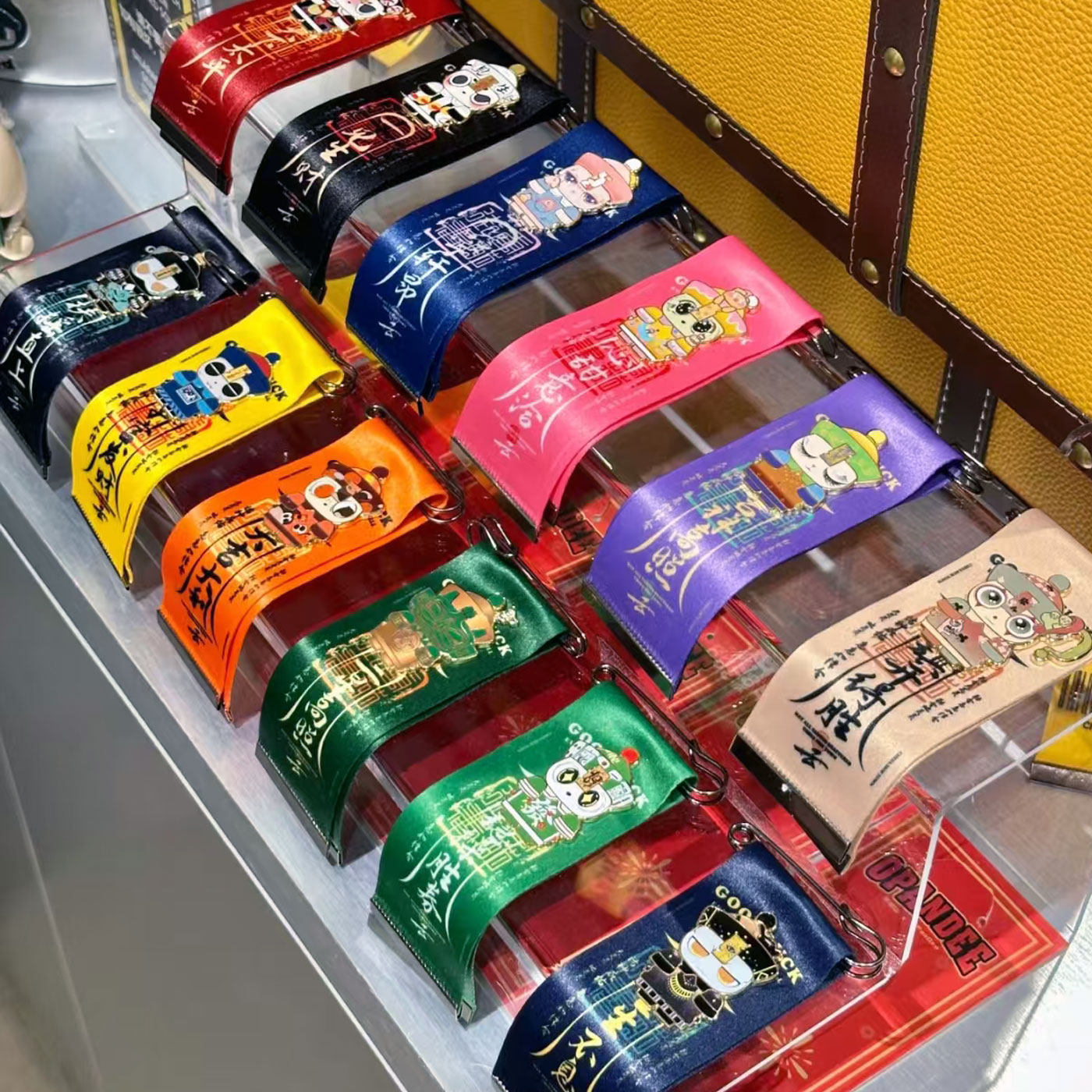 僵尸派对飘带唐萌街背包挂件