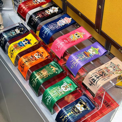 僵尸派对飘带唐萌街背包挂件