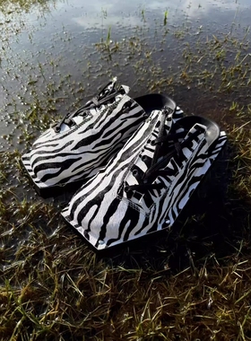 Without Me/Disark SS25 青春潮流马毛棺材底勃肯鞋