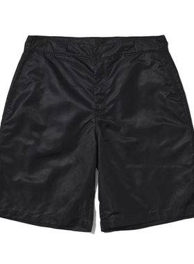 Without Me/ISANPARO Tech fabric 黑色三防科技面料通勤短裤