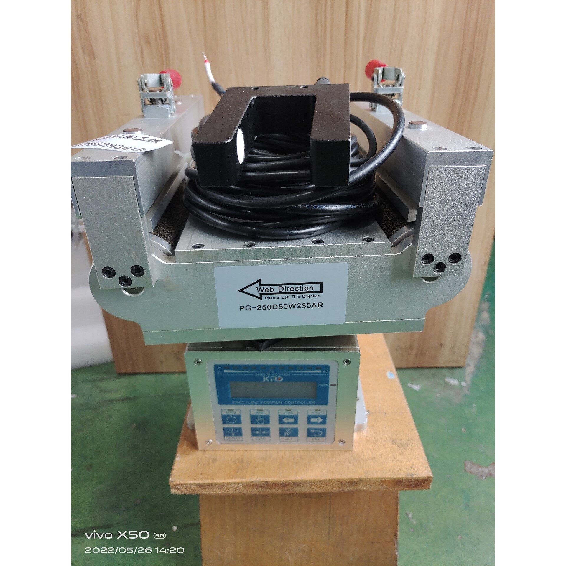 krd伺服纠偏控制器 纠偏传感器us-400s pg-250,拍前沟通