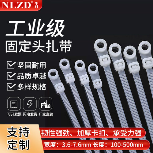 NLZD固定头式尼龙扎带