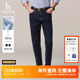 纯色简约保暖牛仔长裤 Hazzys哈吉斯秋季 子时尚 通勤休闲裤 男潮 男士