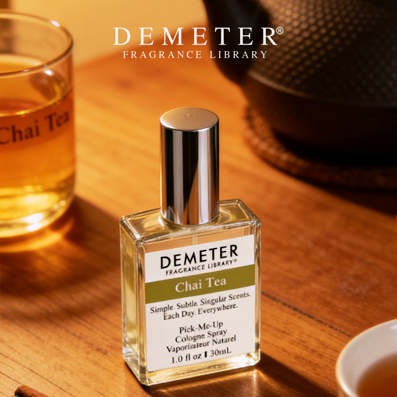 Demeter迪蜜特印度拉茶Chai Tea男女士香水古龙水清新香氛茶香