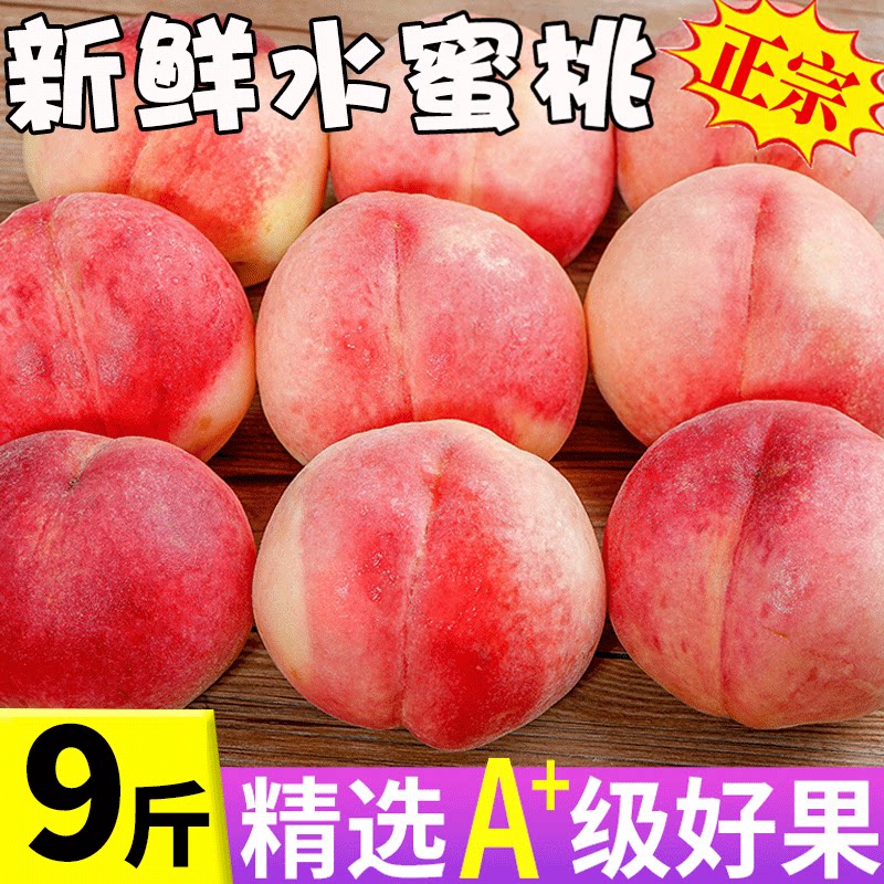 现摘现发!香甜多汁!正宗水蜜桃