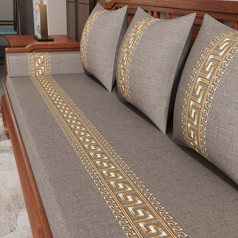 可拆洗新中式红木家具沙发垫实木质春秋椅子老款高档秋冬季坐垫子,居家布艺,沙发垫,淘宝优惠券,粉丝福利购,淘宝优惠卷