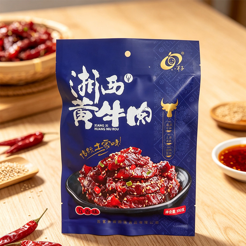 张家界土特产湘西黄牛肉即食小吃