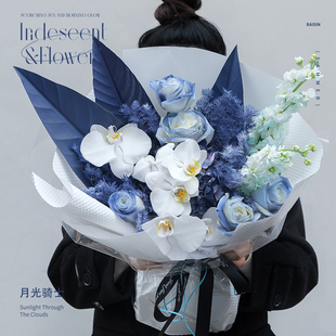 送男士花束 重庆同城鲜花速递花店送花上门配送 生日鲜花向日葵