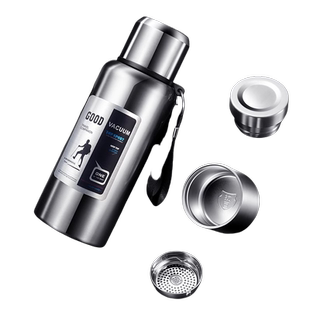 304不锈钢保温杯男士户外泡茶杯大容量保温水壶杯子茶水分离水杯