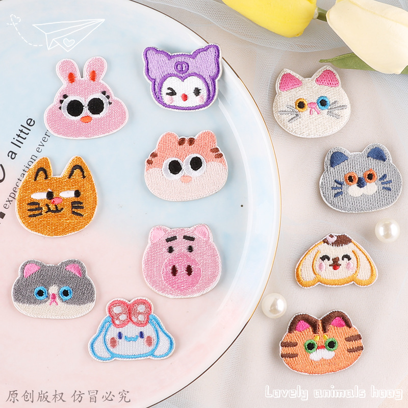 猴子小猪兔子猫咪狗狗卡通动物