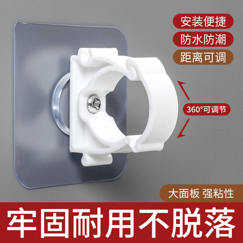 免打孔水管卡扣固定器卡箍ppr管线燃气管道煤气管夹u型管卡免钉墙